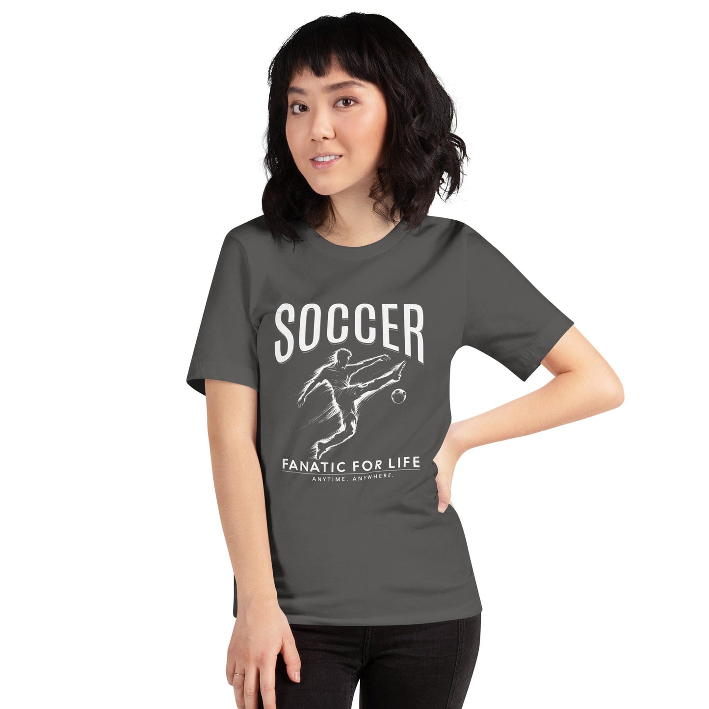 OMTHREAD Soccer Fanatic for Life Tee