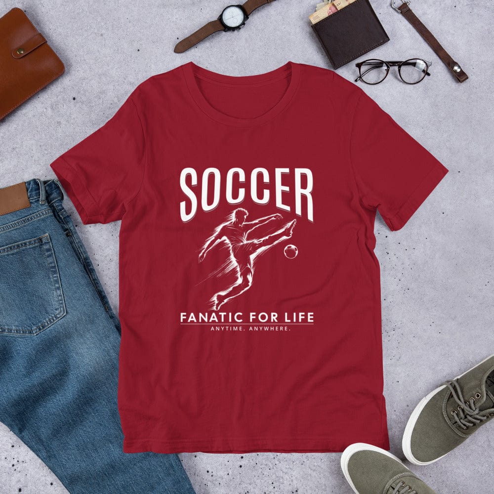 OMTHREAD Soccer Fanatic for Life Tee