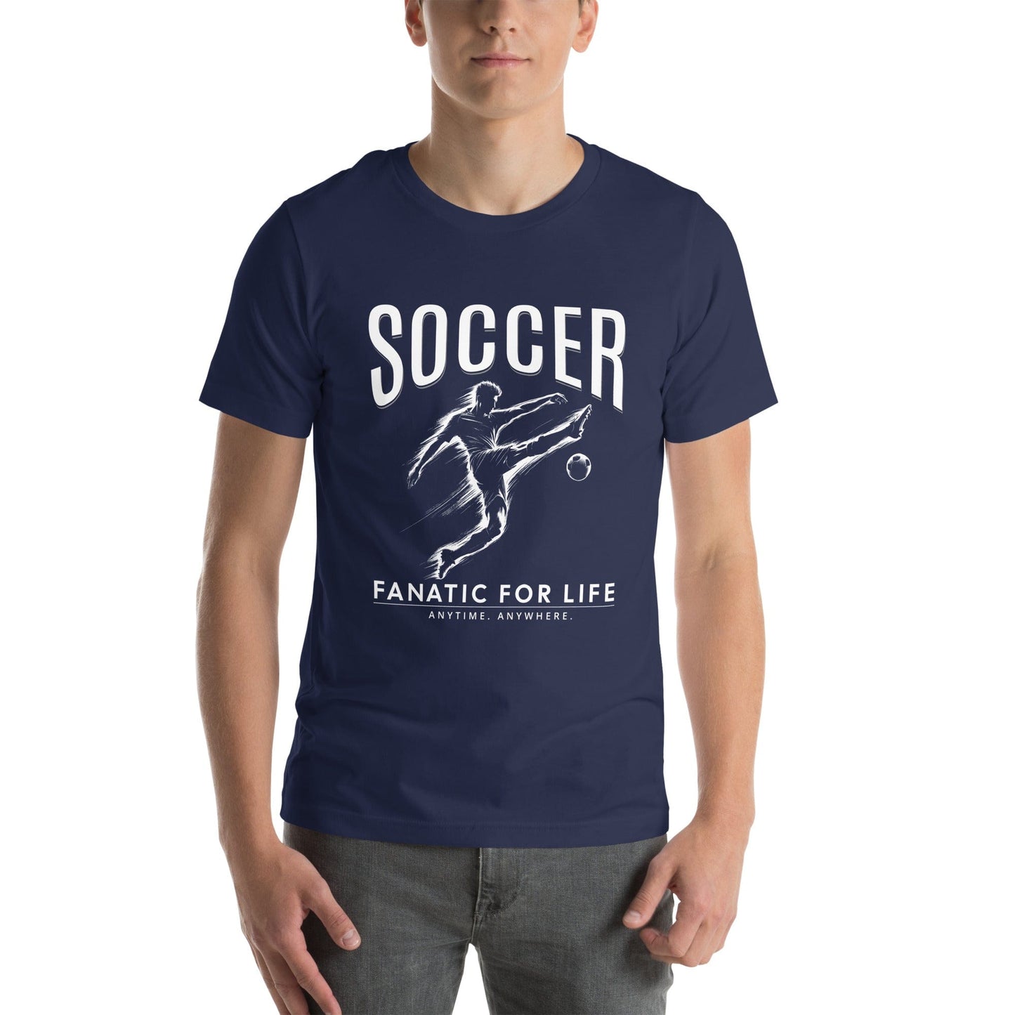 OMTHREAD Soccer Fanatic for Life Tee