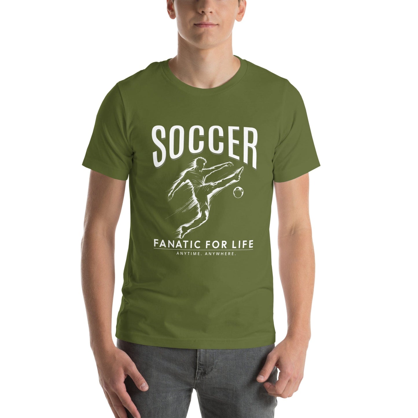 OMTHREAD Soccer Fanatic for Life Tee