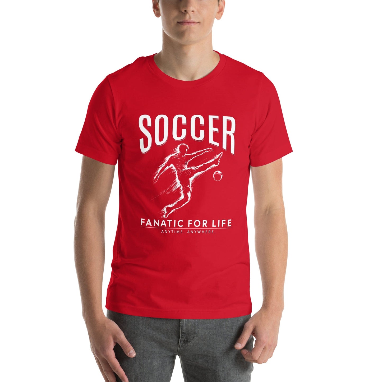 OMTHREAD Soccer Fanatic for Life Tee