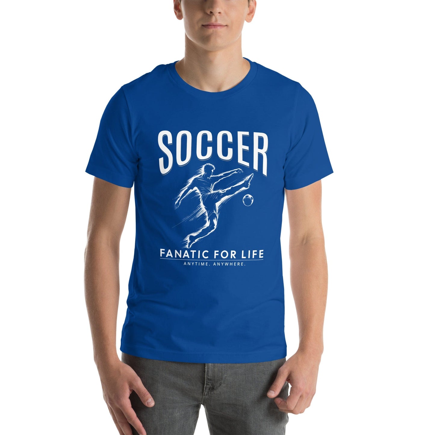 OMTHREAD Soccer Fanatic for Life Tee