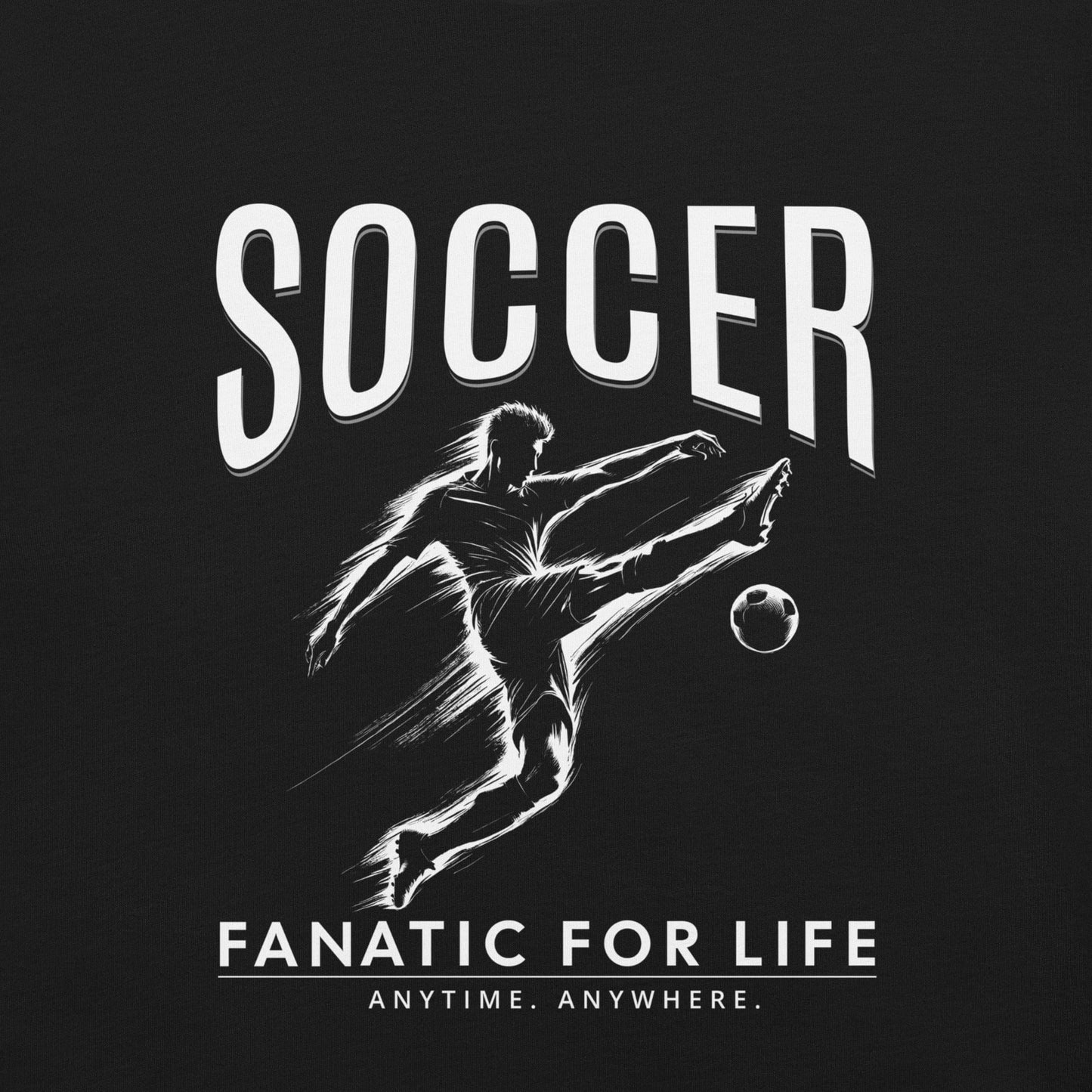 OMTHREAD Soccer Fanatic for Life Tee