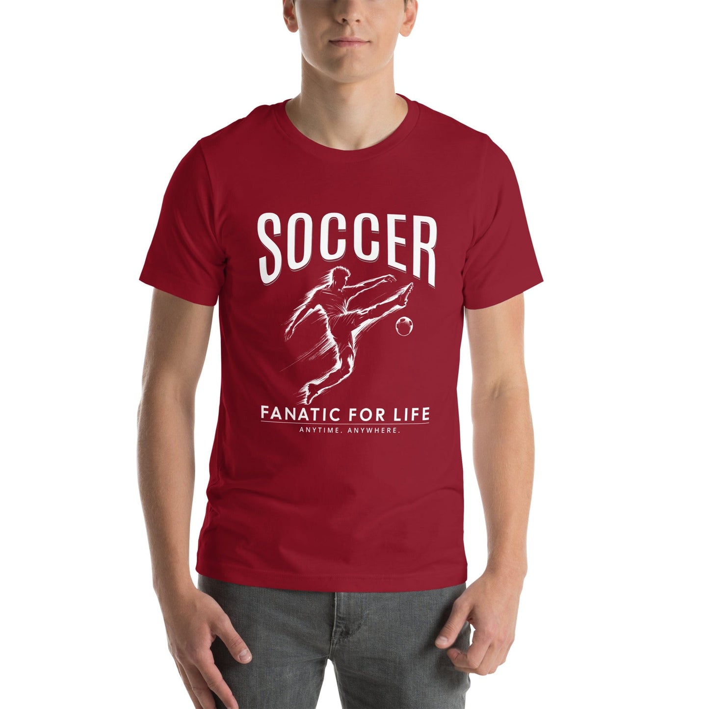 OMTHREAD Soccer Fanatic for Life Tee