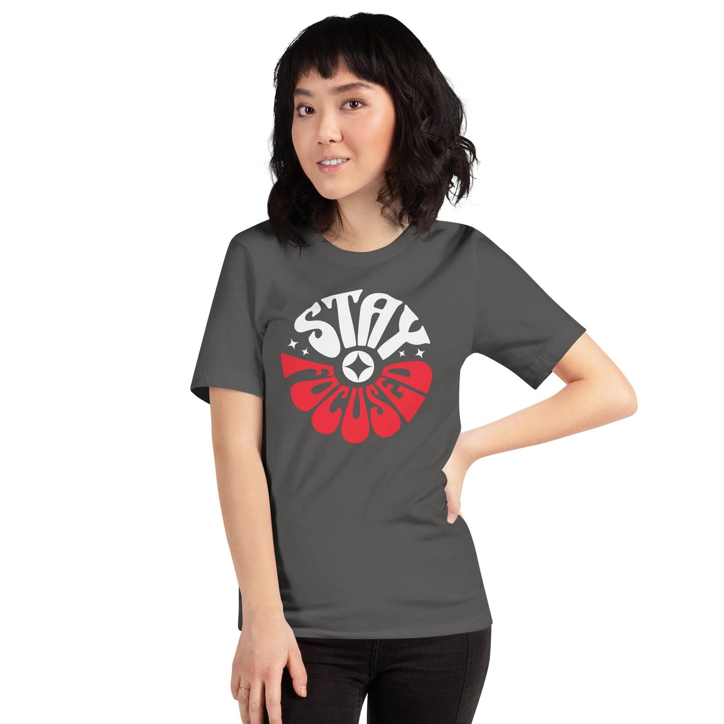 OMTHREAD Stay Focused Motivational Tee