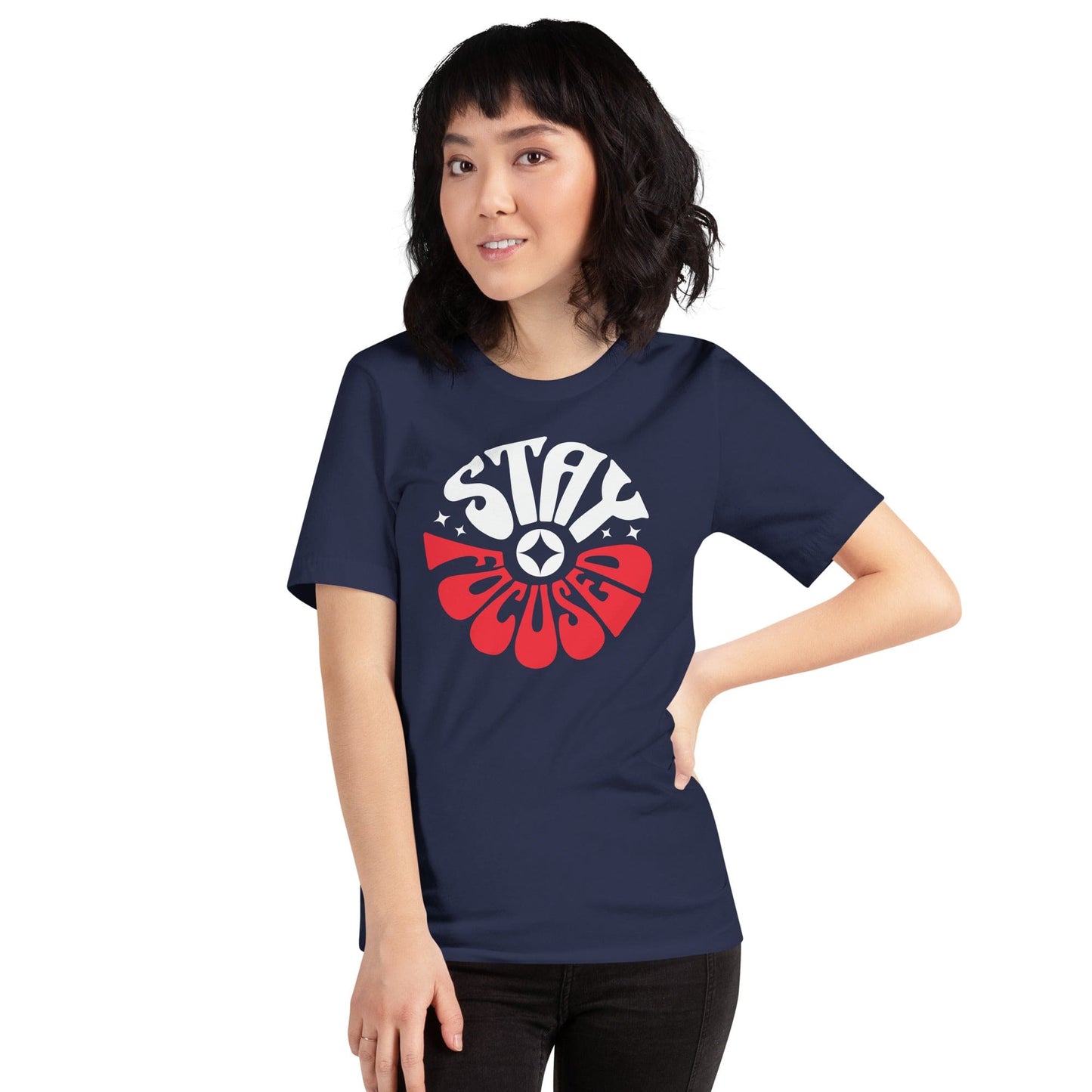 OMTHREAD Stay Focused Motivational Tee