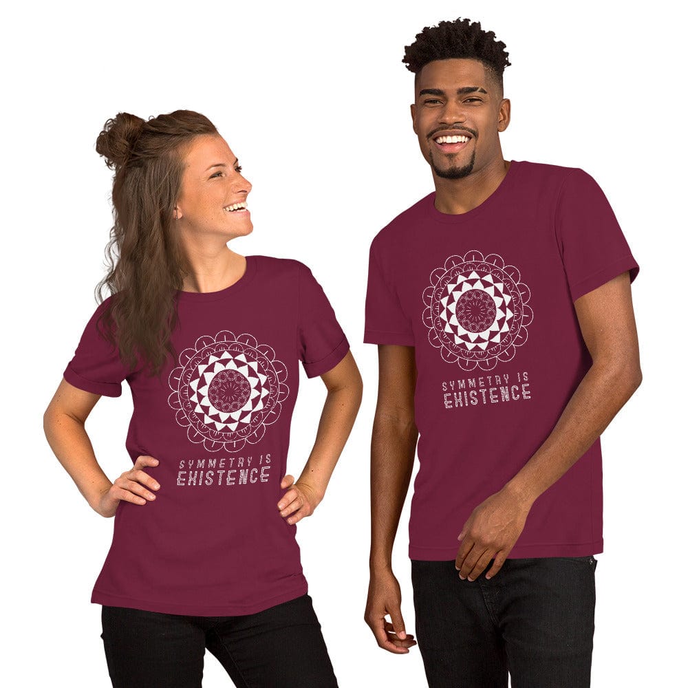 OMTHREAD Symmetry is Existence Yoga Tee