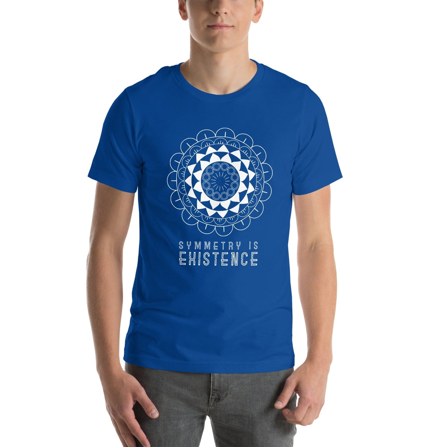 OMTHREAD Symmetry is Existence Yoga Tee