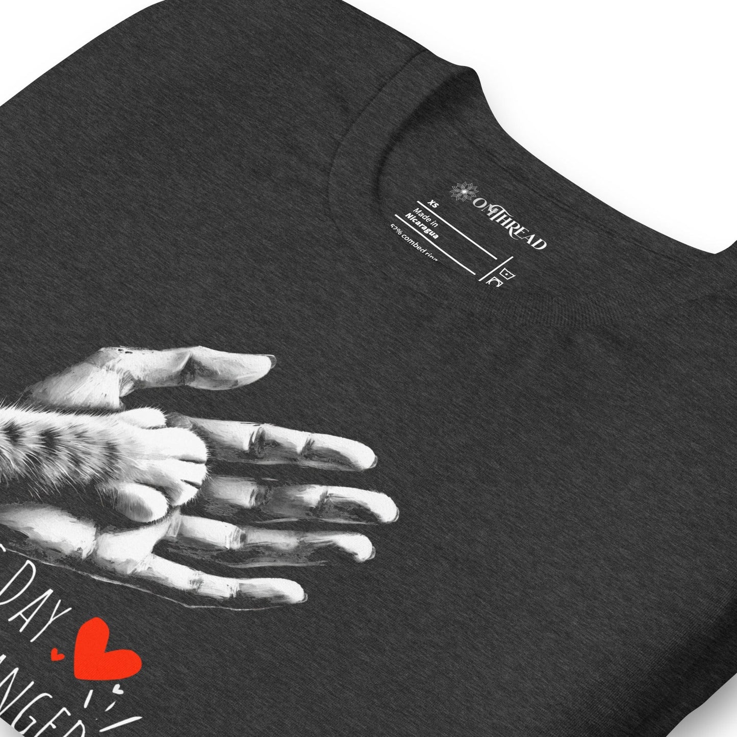 OMTHREAD The Day My Life Changed T-Shirt | Heartfelt Cat Lover Design
