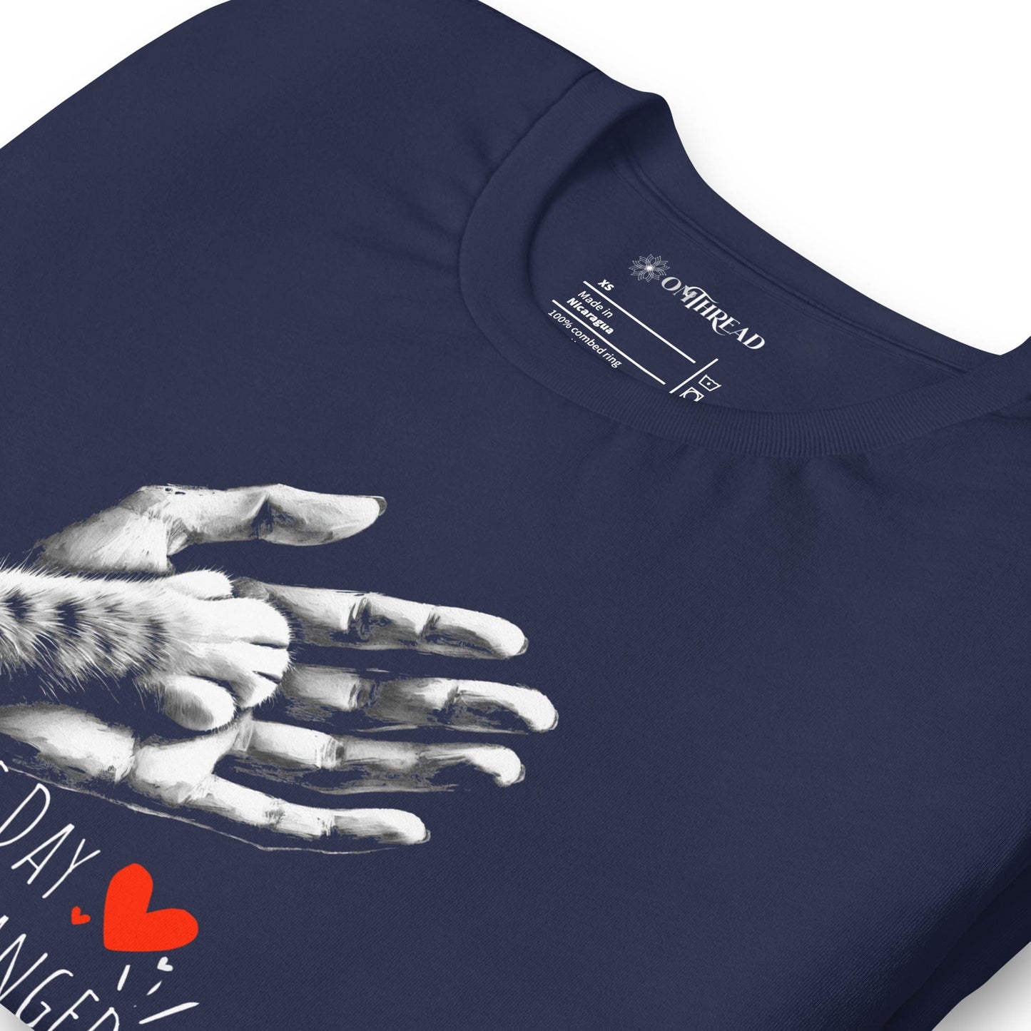 OMTHREAD The Day My Life Changed T-Shirt | Heartfelt Cat Lover Design
