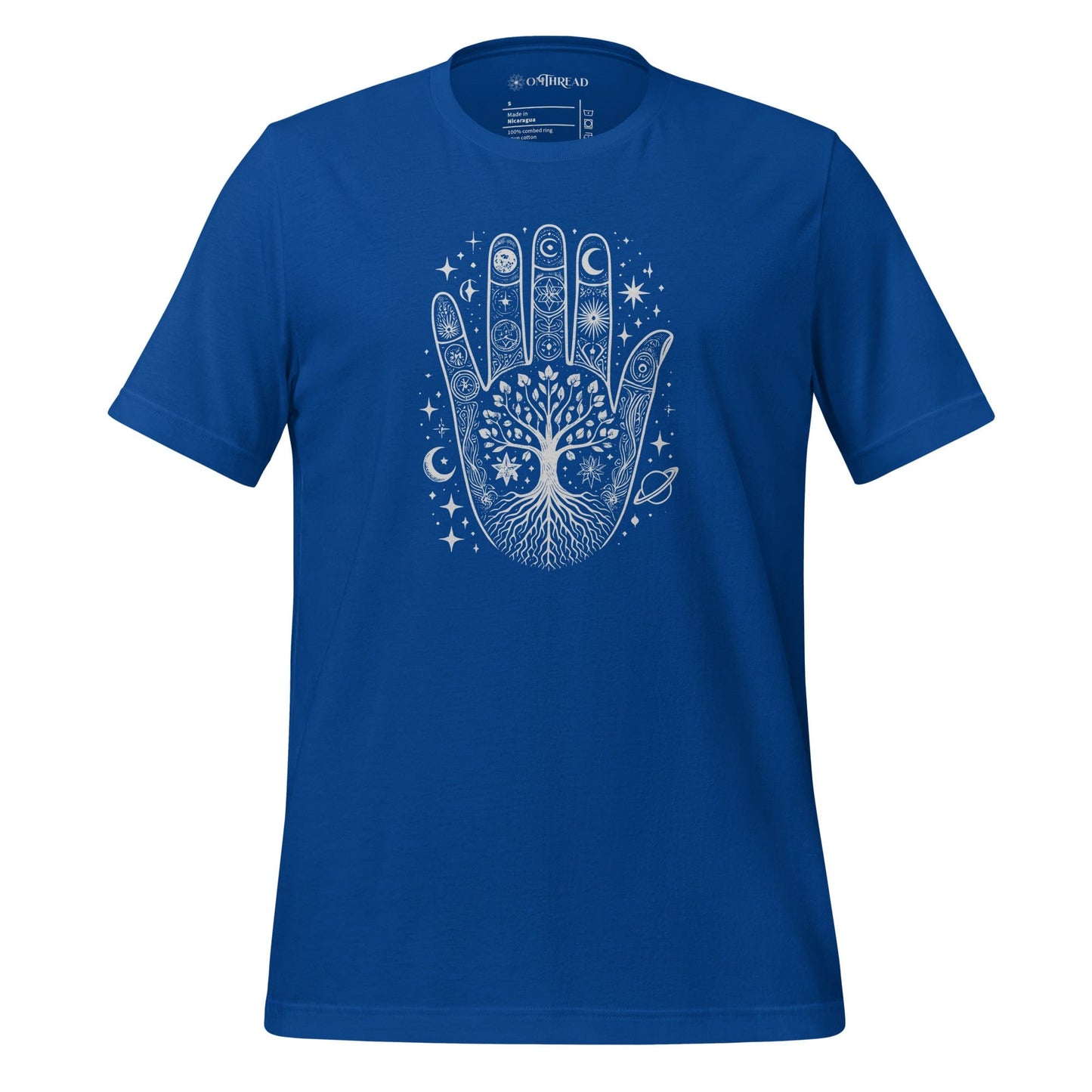 OMTHREAD True Royal / S Mystic Connections: Rooted in the Universe Yoga Tee