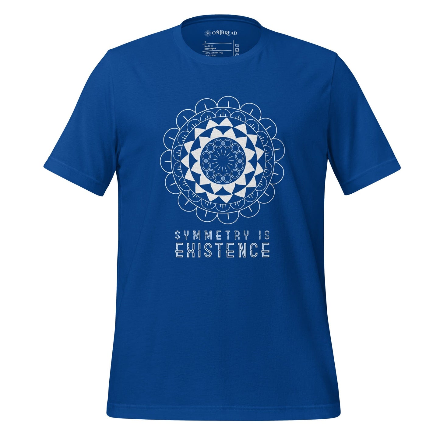 OMTHREAD True Royal / S Symmetry is Existence Yoga Tee