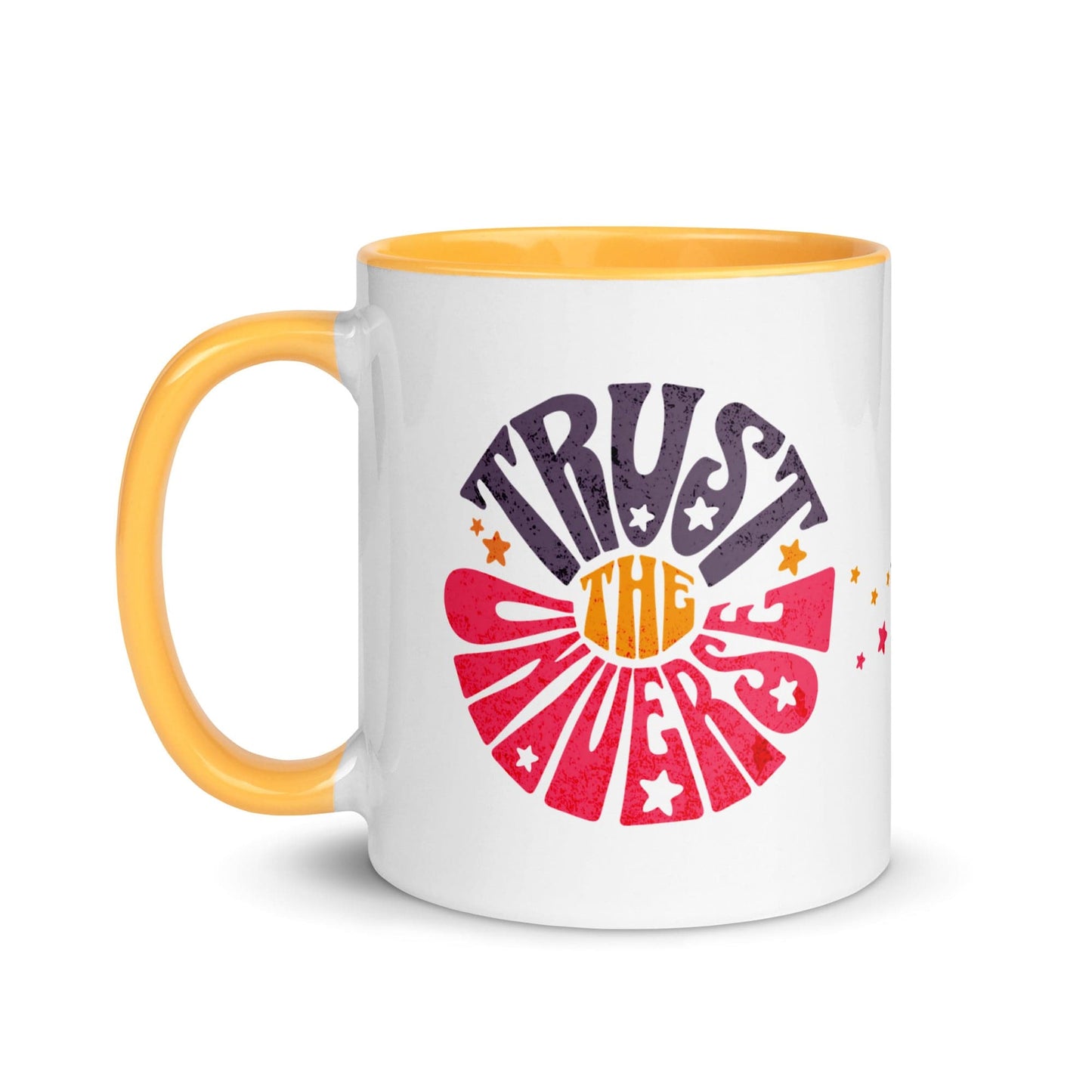 OMTHREAD Trust the Universe, Manifest Your Magic - Mug with Color Inside