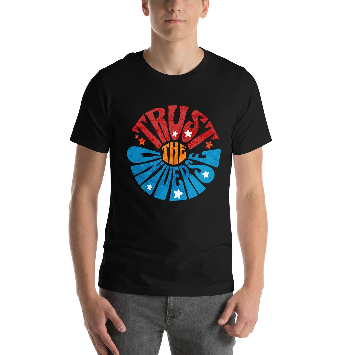 OMTHREAD Trust the Universe Motivational Tee