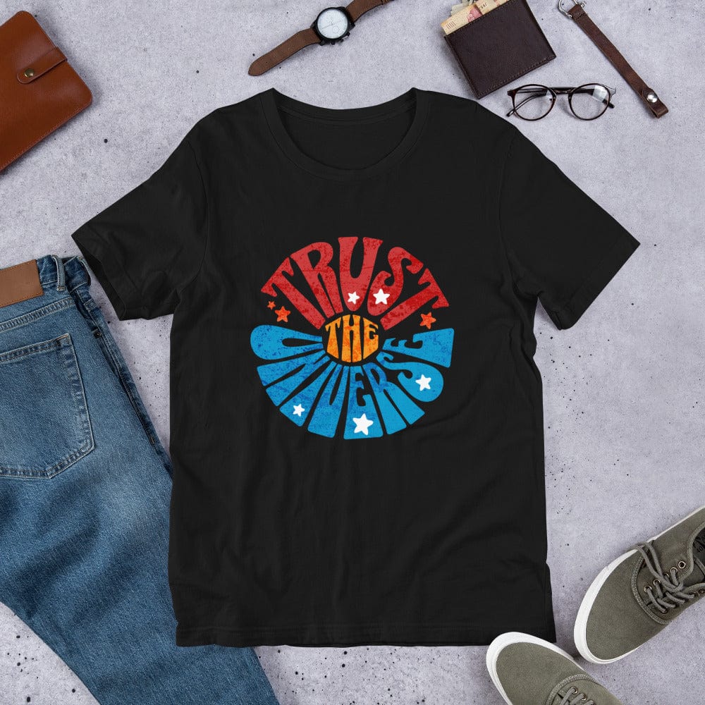 OMTHREAD Trust the Universe Motivational Tee