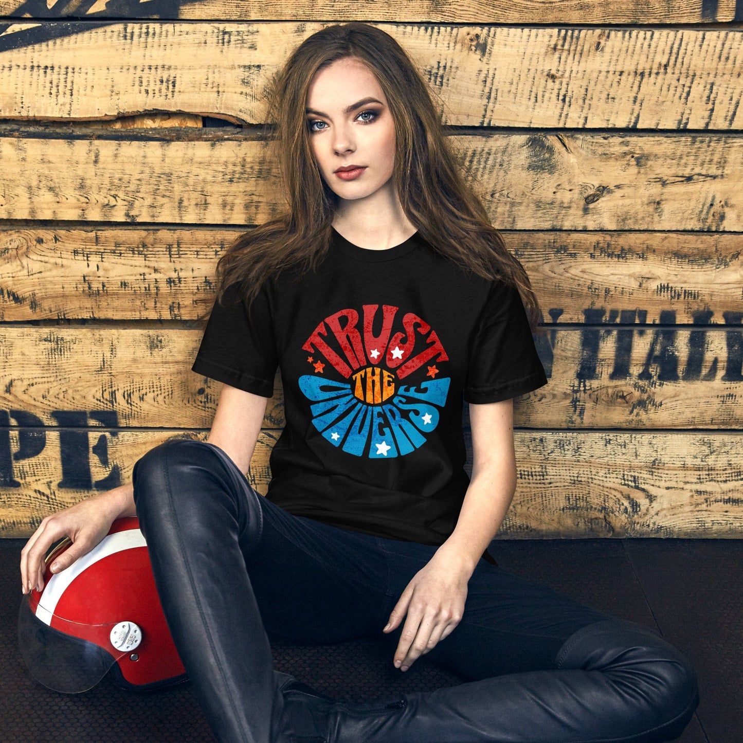 OMTHREAD Trust the Universe Motivational Tee