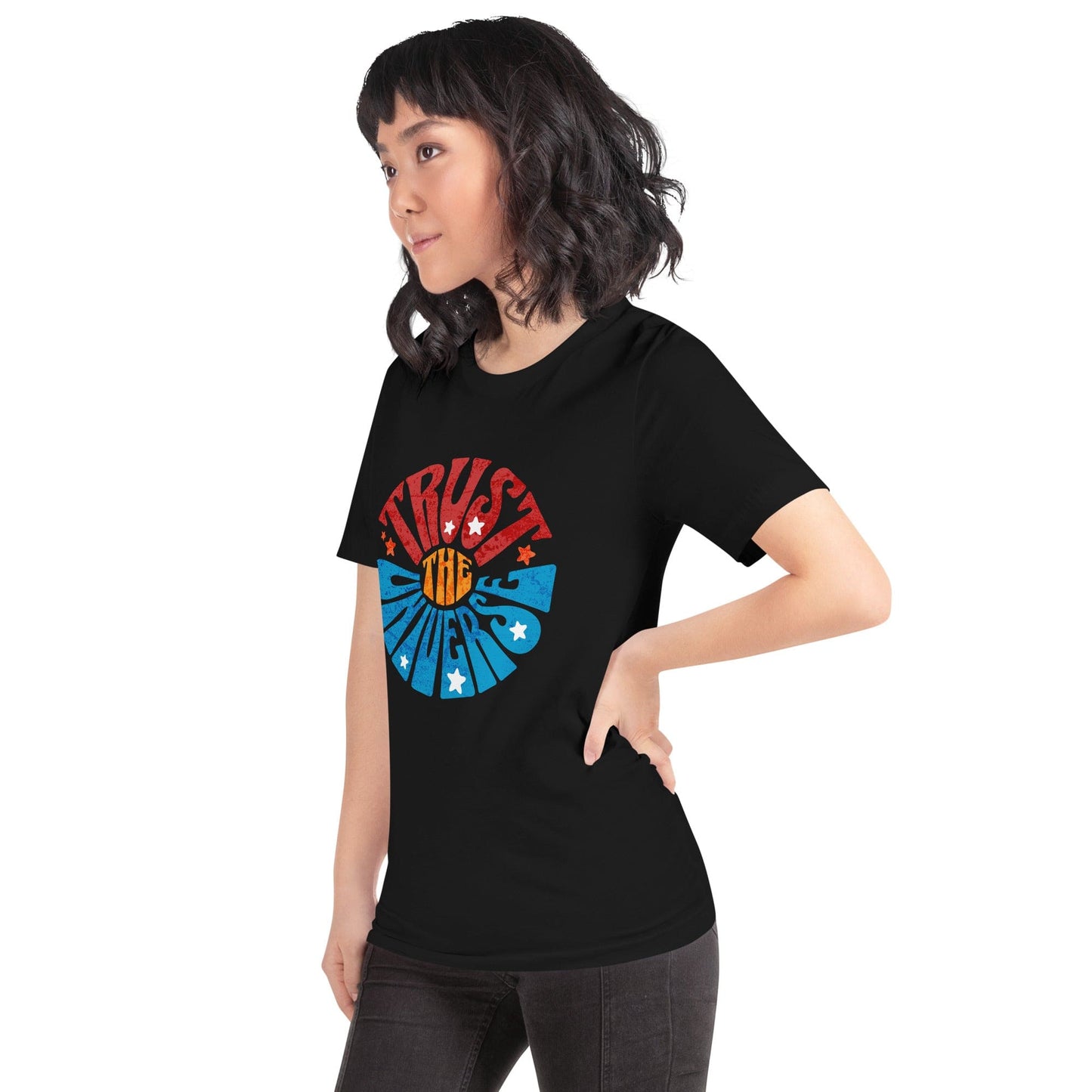 OMTHREAD Trust the Universe Motivational Tee