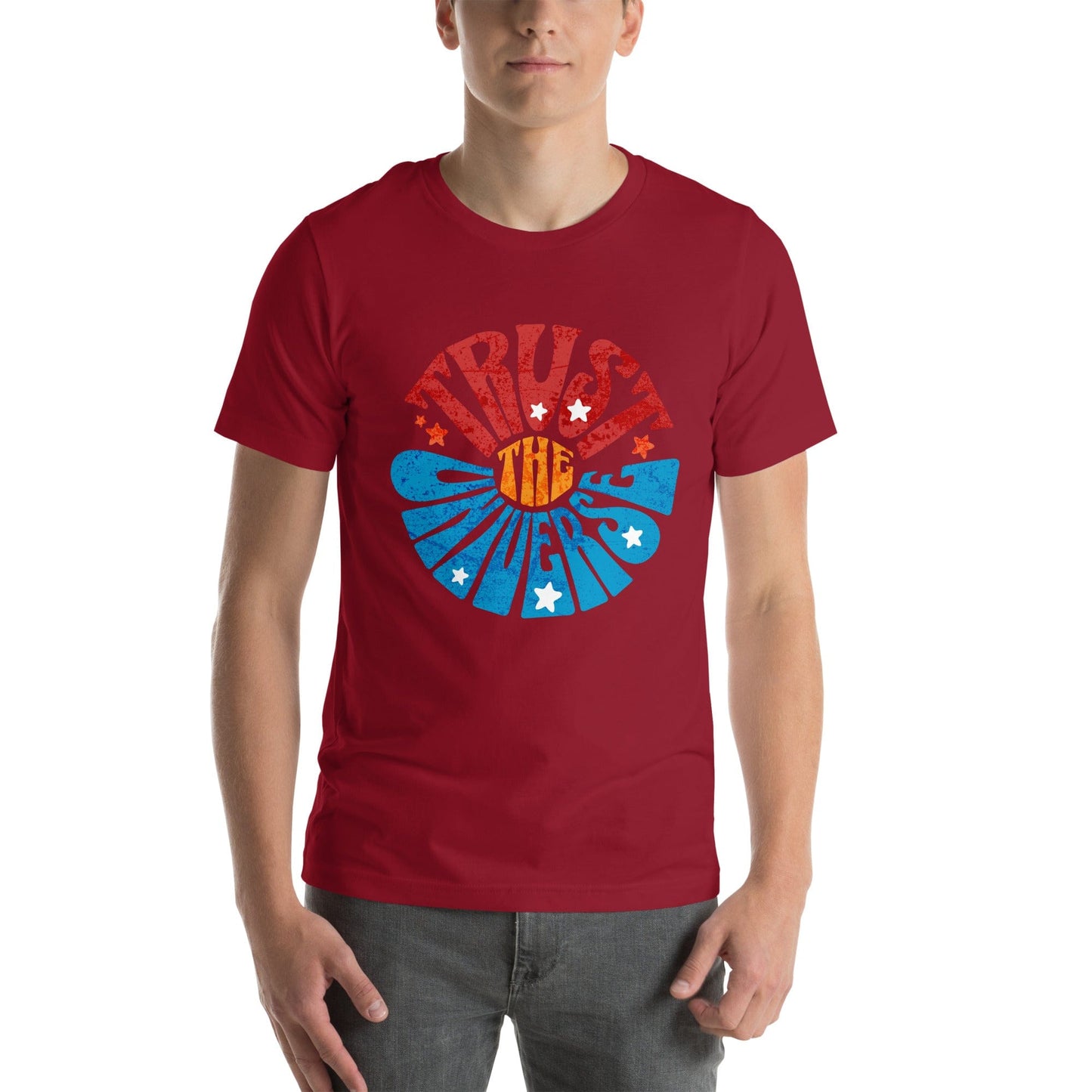 OMTHREAD Trust the Universe Motivational Tee