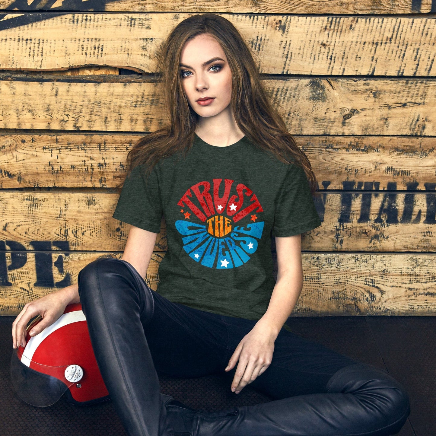 OMTHREAD Trust the Universe Motivational Tee