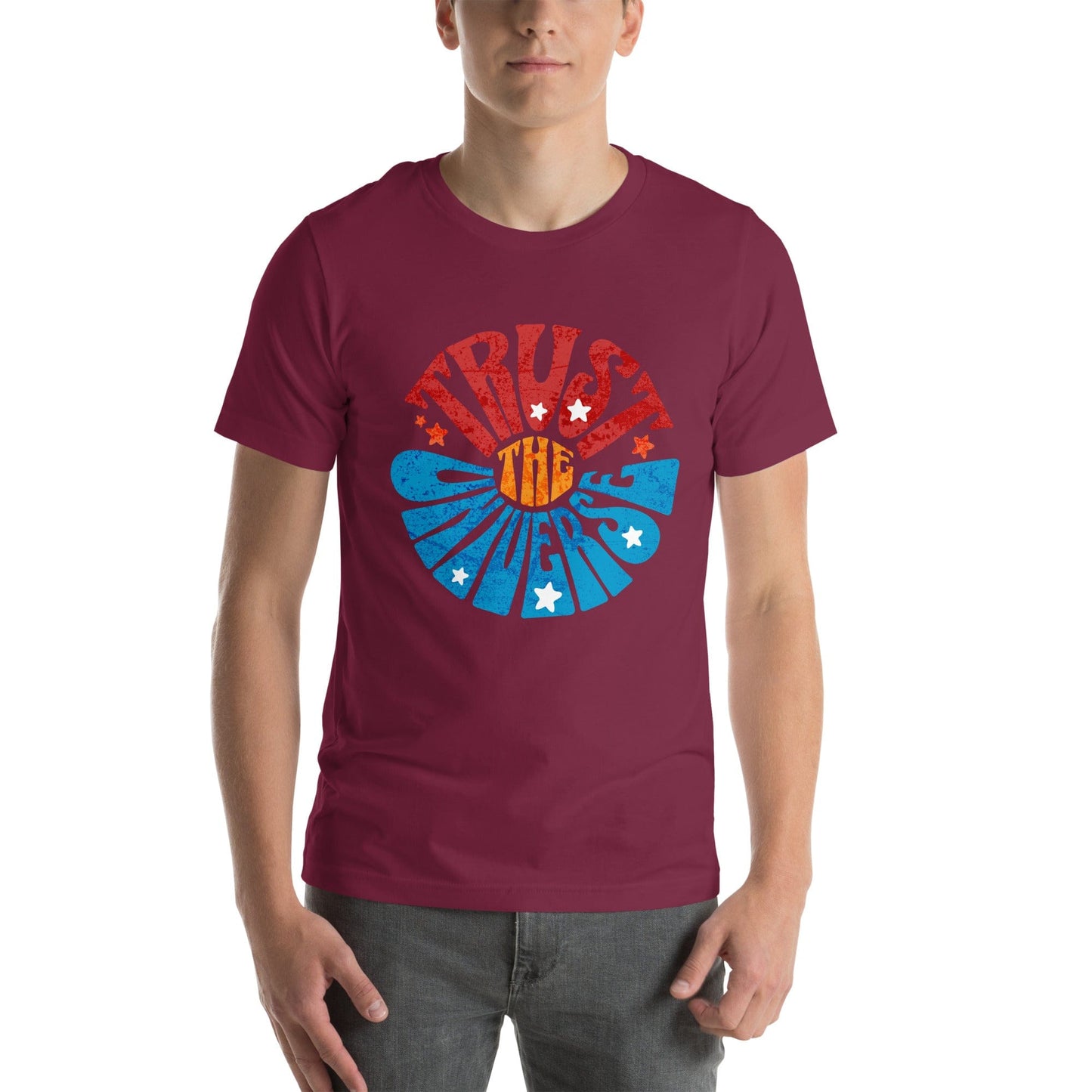 OMTHREAD Trust the Universe Motivational Tee