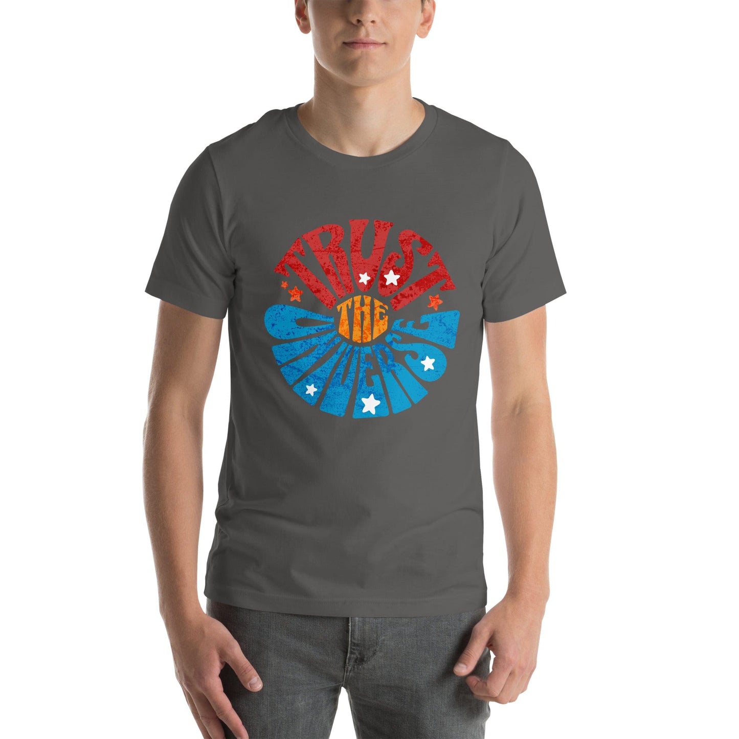 OMTHREAD Trust the Universe Motivational Tee