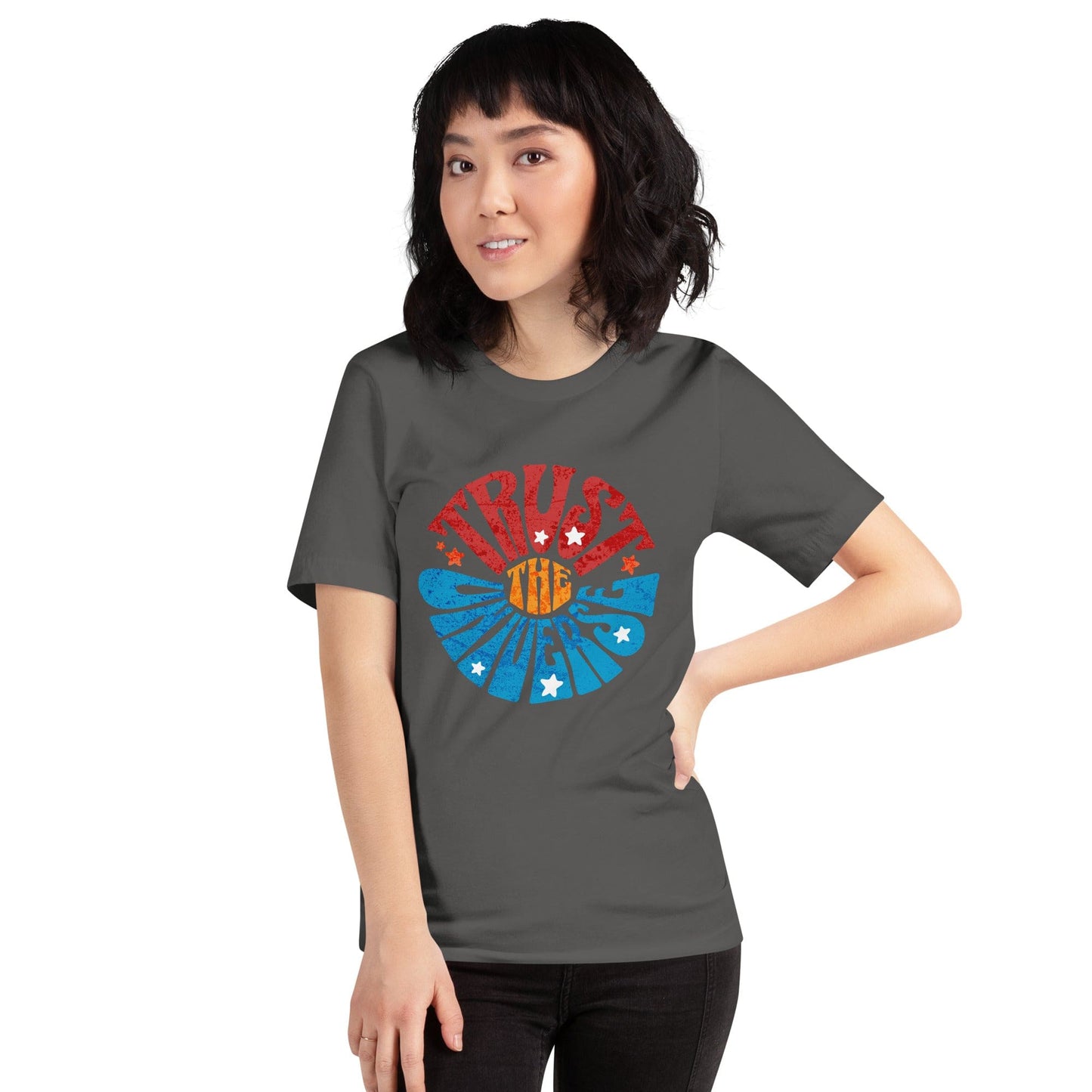OMTHREAD Trust the Universe Motivational Tee