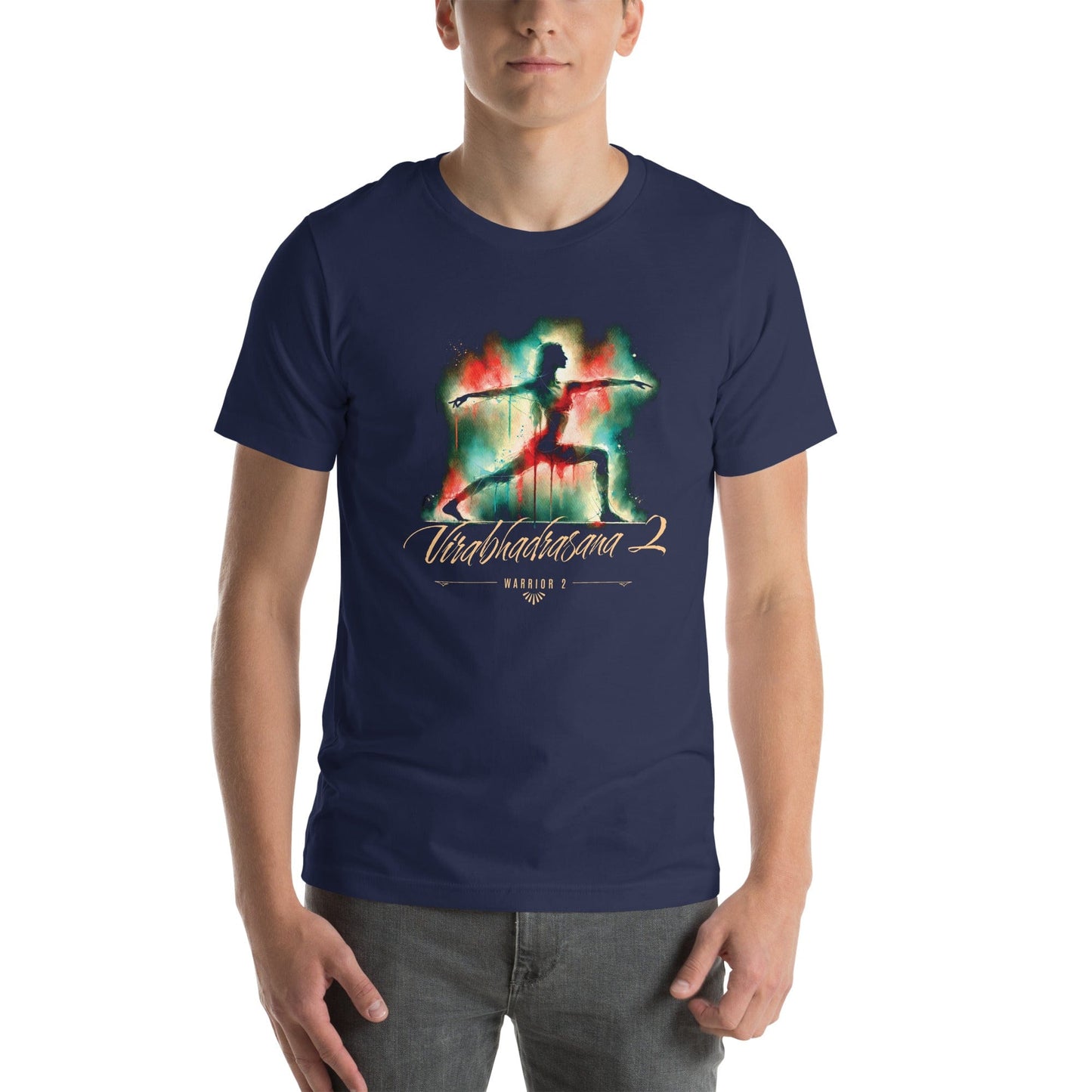 OMTHREAD Warrior II – Virabhadrasana II Yoga Tee