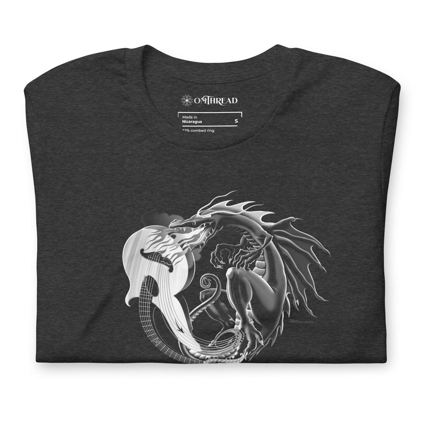 OMTHREAD Wood Dragon Unisex Tee - Dave Titus Illustration