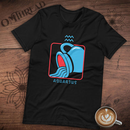 OMTHREAD Aquarius Zodiac Tee