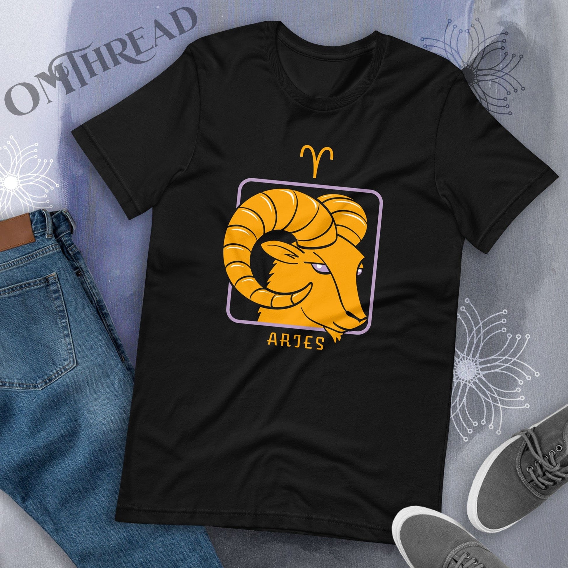 OMTHREAD Aries Zodiac Tee