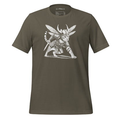 OMTHREAD Army / S Fearless Warrior Stance Kitty Tee