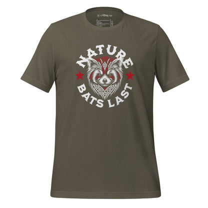 OMTHREAD Army / S Nature Bats Last - Red Panda Tee