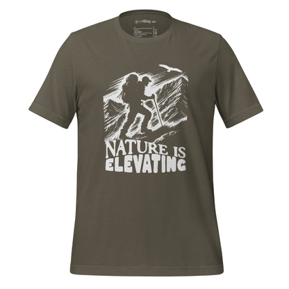 OMTHREAD Army / S Nature is Elevating Adventure Tee