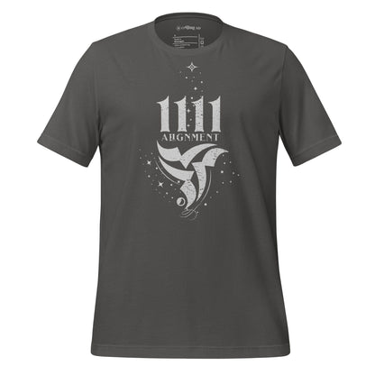 OMTHREAD Asphalt / S 1111 Alignment: Embrace the Synchronicity Tee