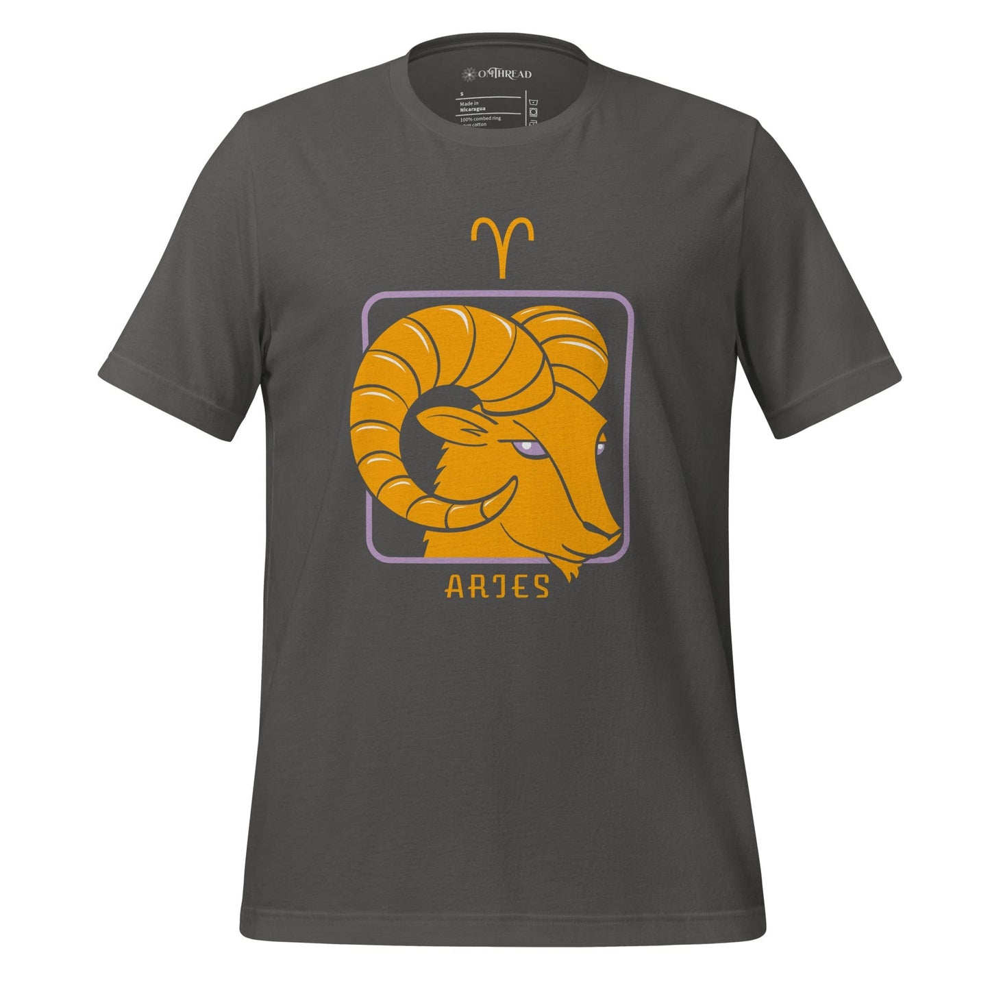 OMTHREAD Asphalt / S Aries Zodiac Tee