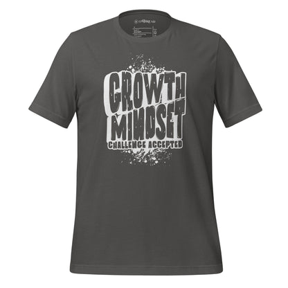 OMTHREAD Asphalt / S Growth Mindset, Challenge Accepted Tee