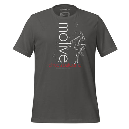 OMTHREAD Asphalt / S Motive  Drives Outcome Motivation Tee