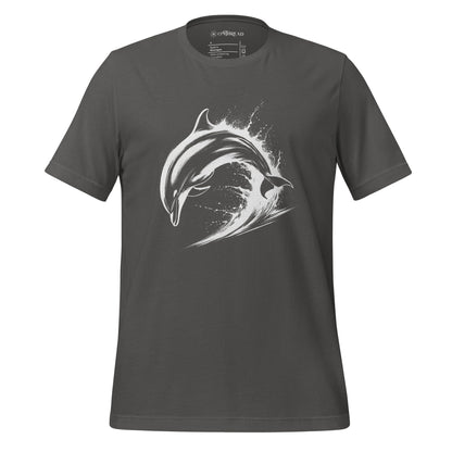 OMTHREAD Asphalt / S Splash of Joy Dolphin Surf Tee