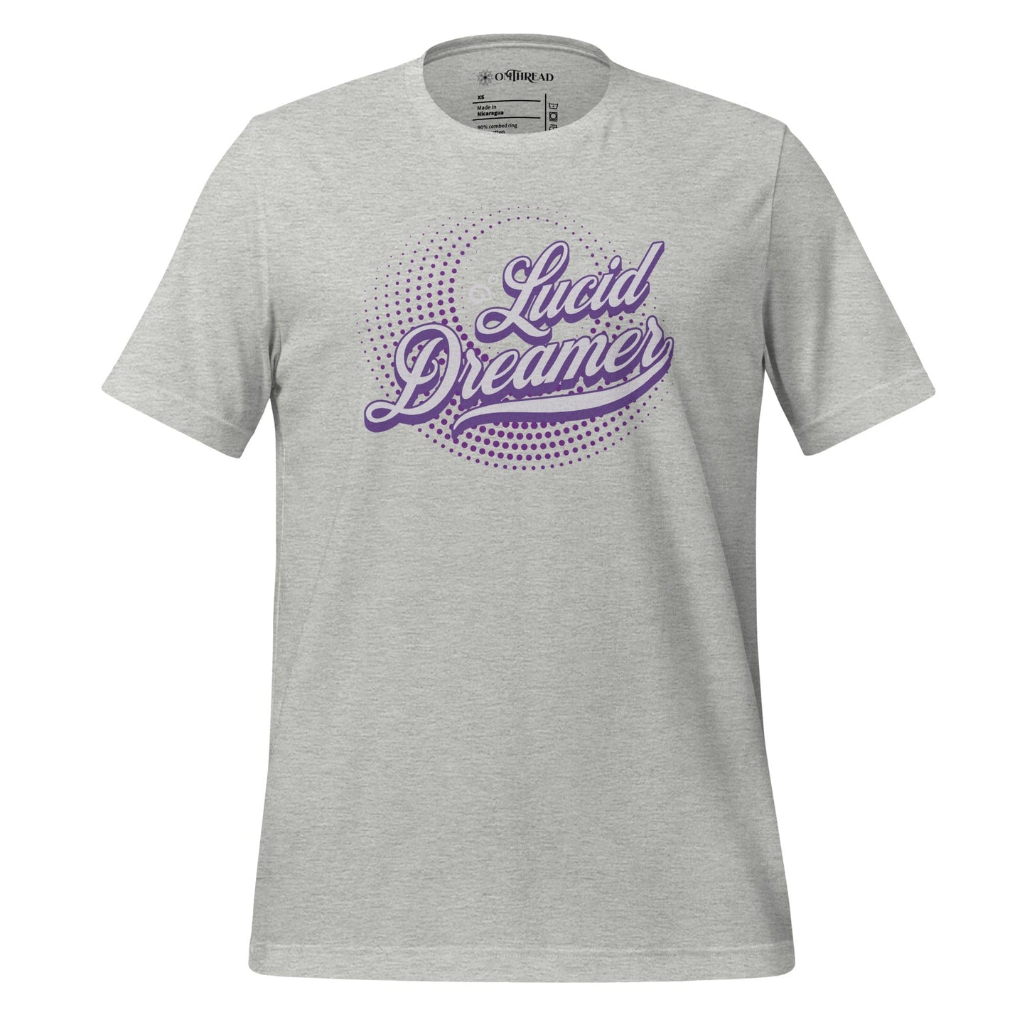 OMTHREAD Athletic Heather / XS Lucid Dreamer Inspiration Tee