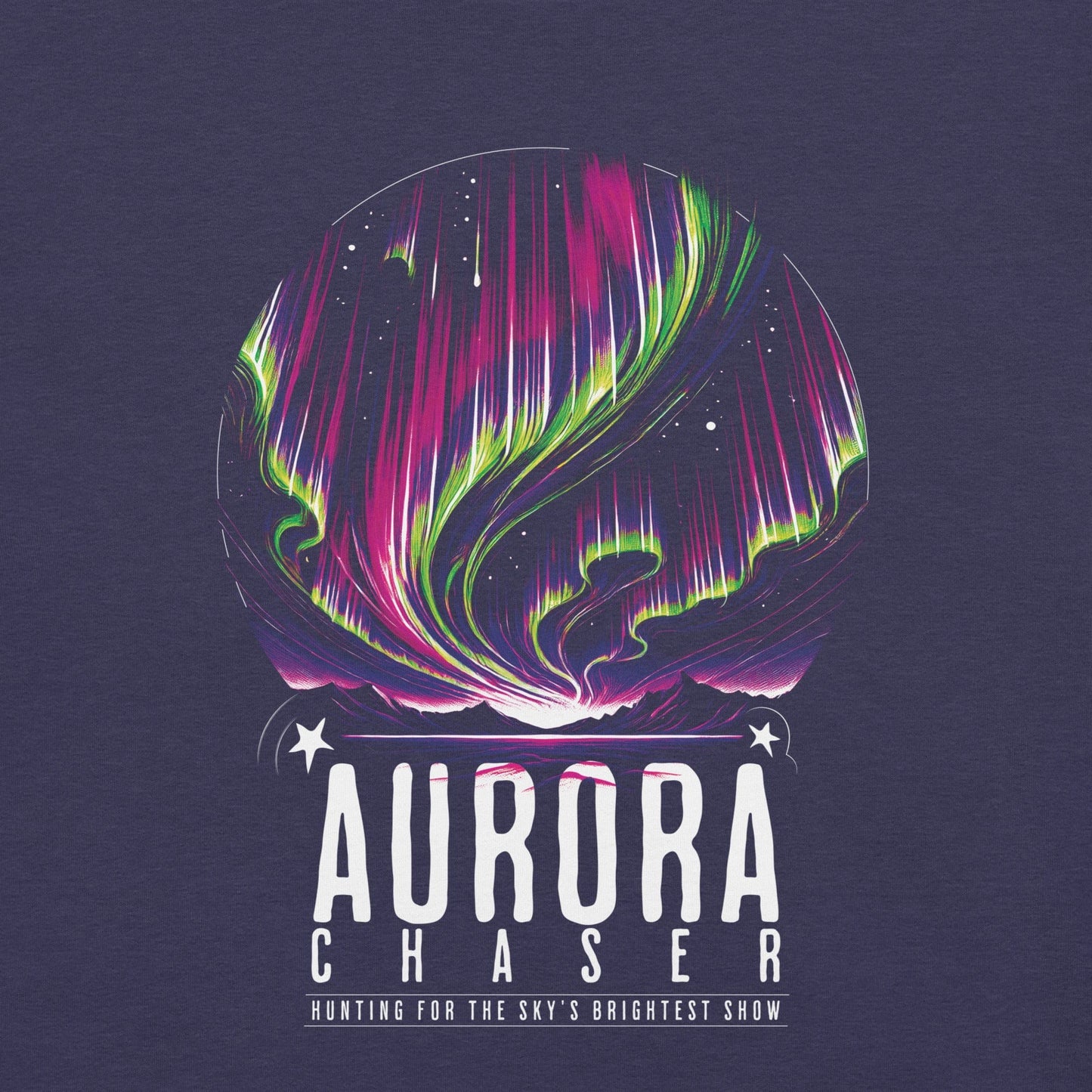 OMTHREAD Aurora Chaser: Hunting for the Sky's Brightest Show Tee