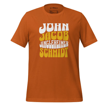 OMTHREAD Autumn / S John Jacob Jingleheimer Schmidt Nostalgic Tee