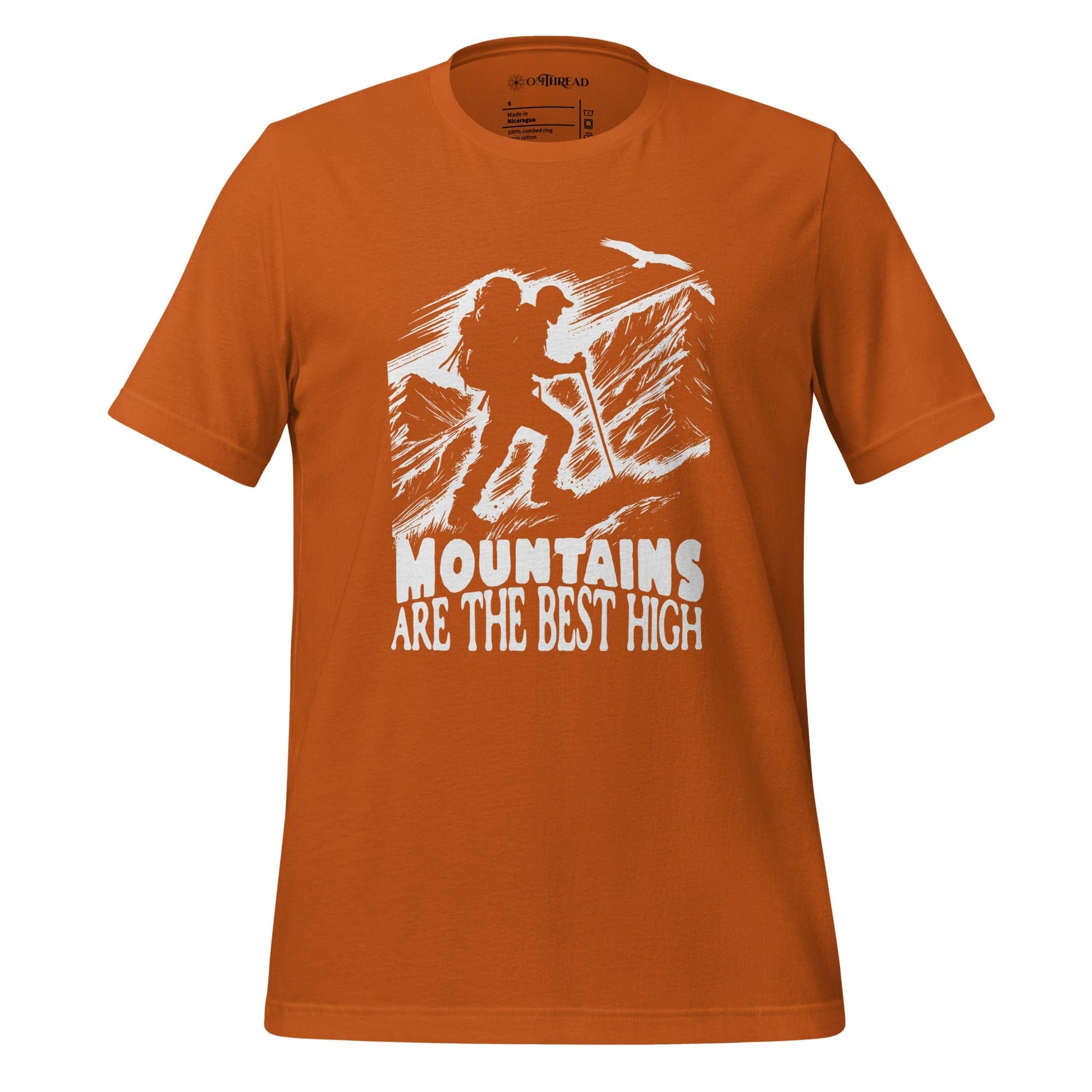 OMTHREAD Autumn / S Mountains Are The Best High Adventure Tee