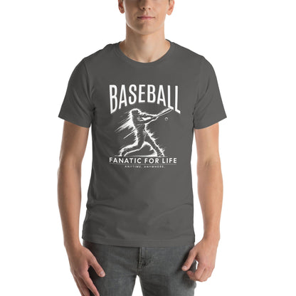 OMTHREAD Baseball Fanatic for Life Nostalgic Tee