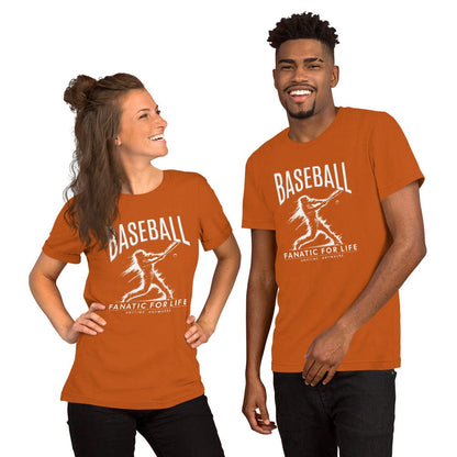 OMTHREAD Baseball Fanatic for Life Nostalgic Tee