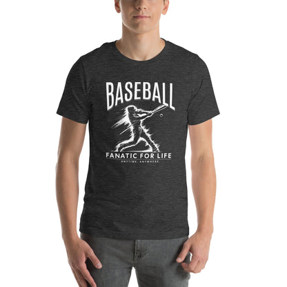 OMTHREAD Baseball Fanatic for Life Nostalgic Tee