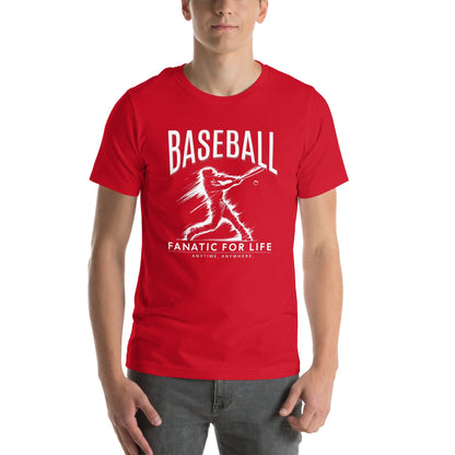 OMTHREAD Baseball Fanatic for Life Nostalgic Tee