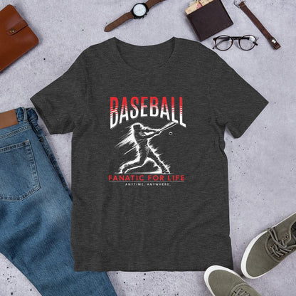 OMTHREAD Baseball Fanatic for Life Tee