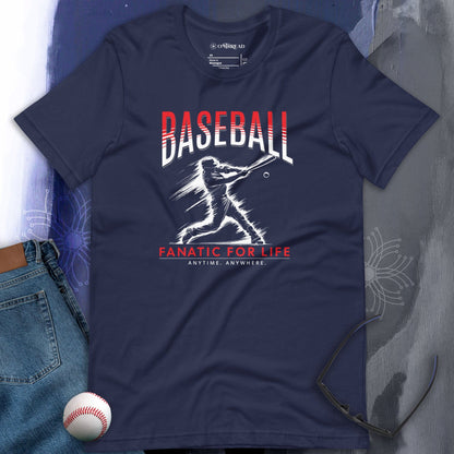 OMTHREAD Baseball Fanatic for Life Tee