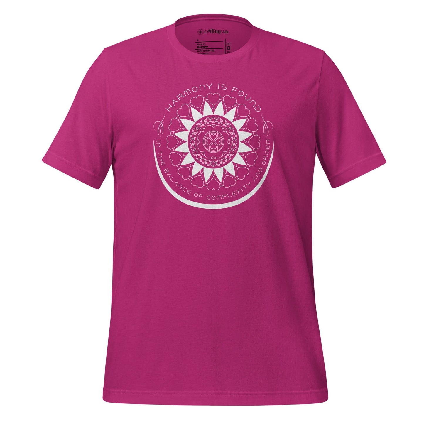 OMTHREAD Berry / S Harmony Balance Yoga Tee