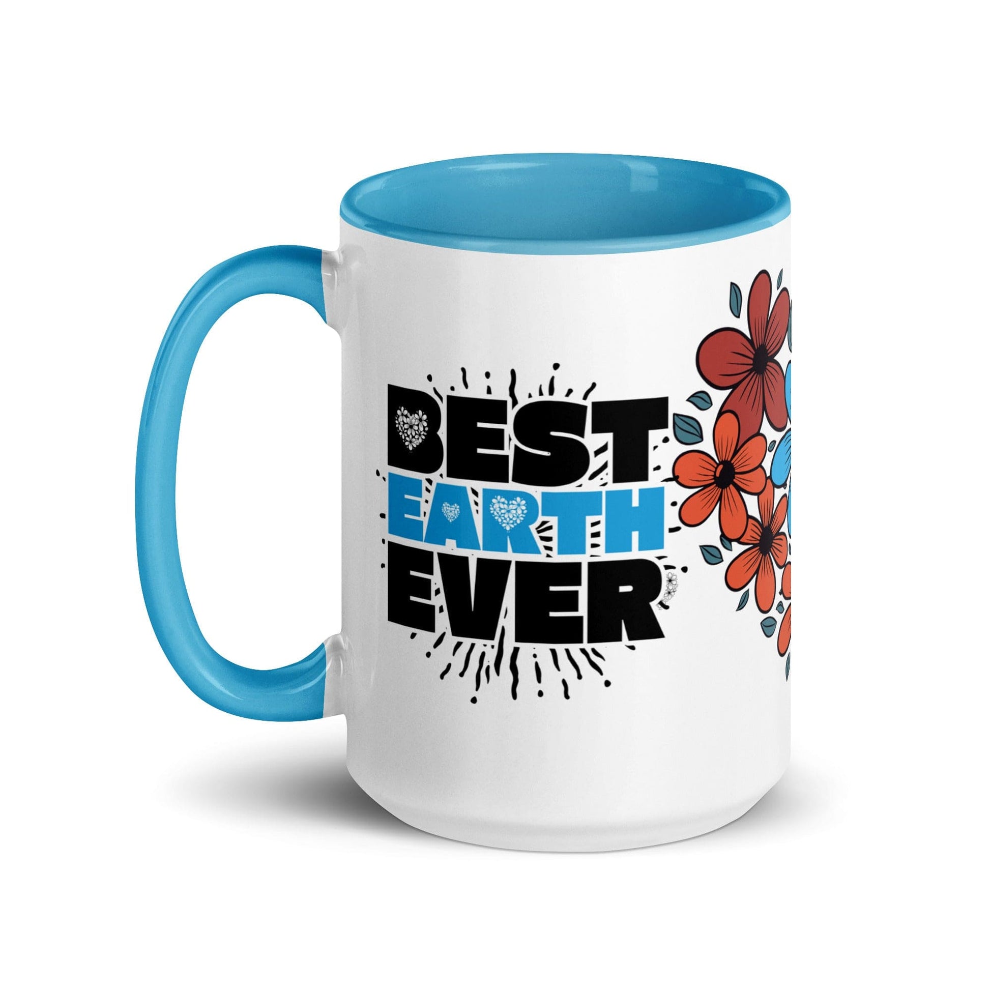 OMTHREAD Best Earth Ever - Mug with Color Inside